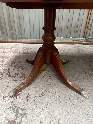 Mesa salón comedor antigua de madera