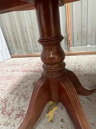 Mesa salón comedor antigua de madera