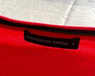 Jersey cuello pico Purificacion Garcia