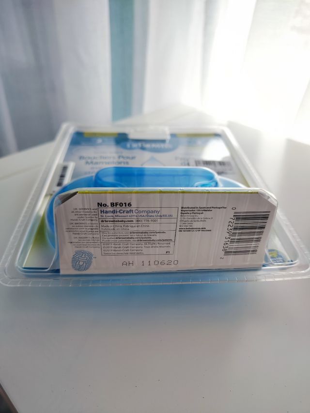 Pezoneras lactancia sin abrir, precinto original