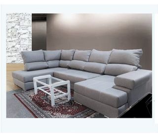 Sofa esquinero cama gris oscuro 1.185€