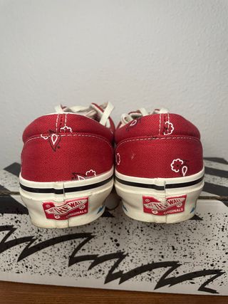 Bambas Vans Era rojo bandana 40.5