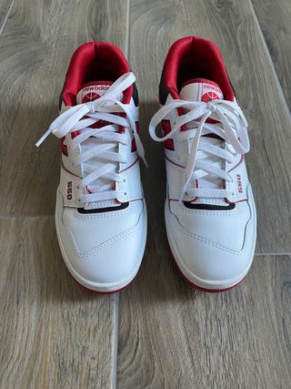 Scarpe New Balance 550 Sneaker Rosso Bianco 40,5