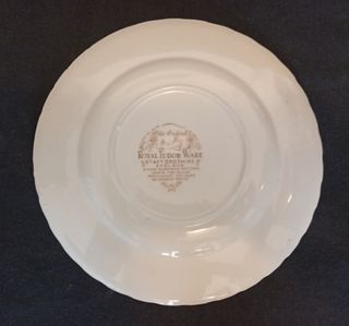 Platos y bandeja porcelana Inglesa