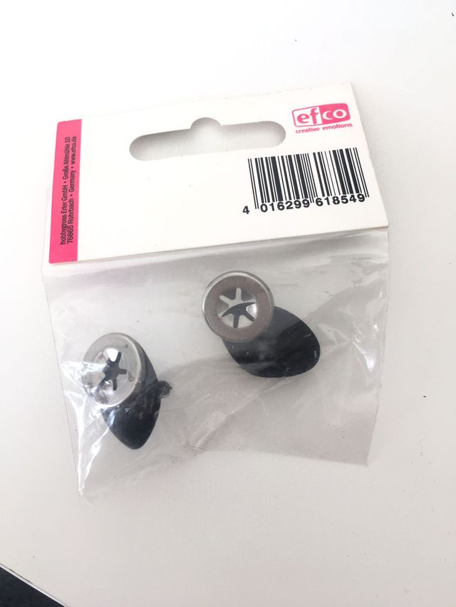 Nariz de seguridad para muñeco · Lote 2 unidades