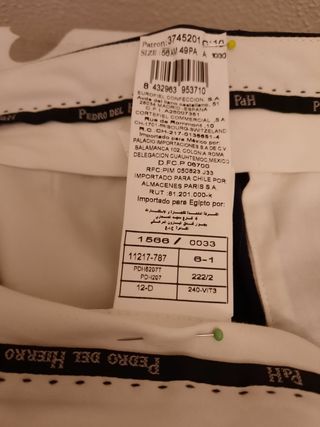Traje caballero gris raya diplomatica