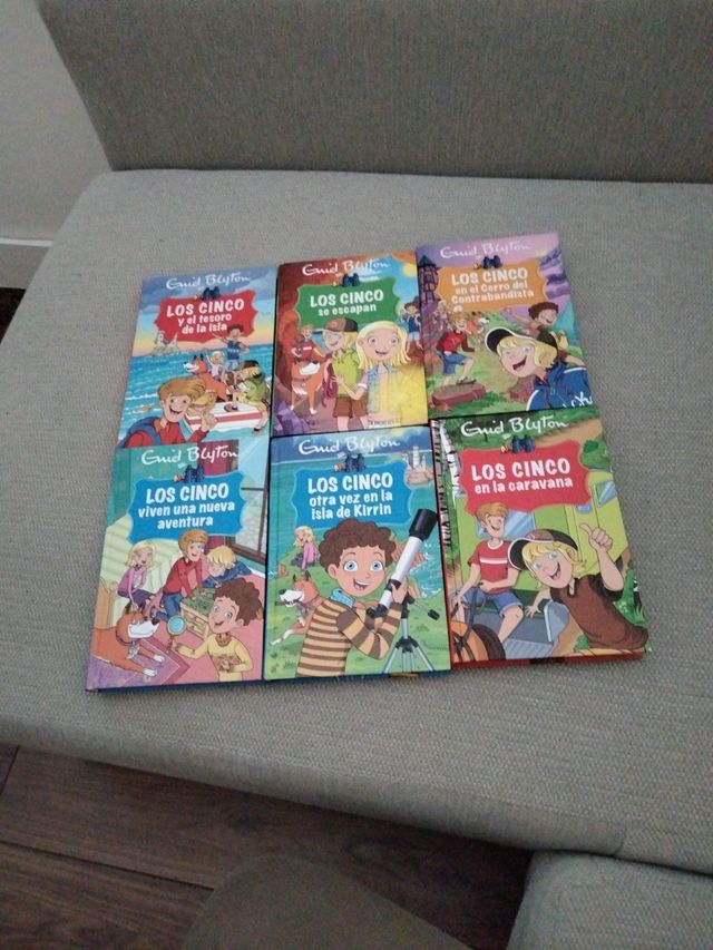 Libros Los cinco