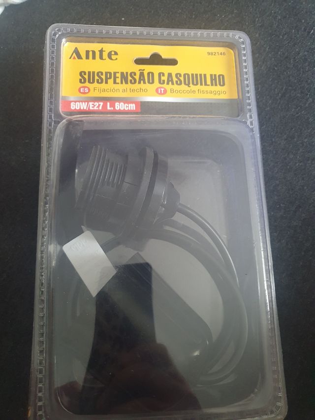 Porta lampara techo aplique