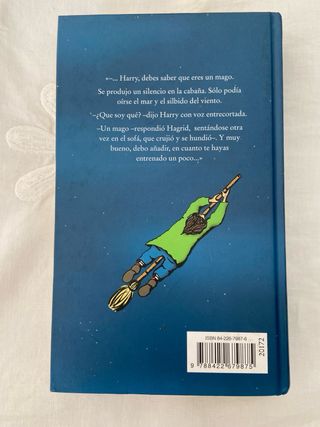 libro de lectura harry potter