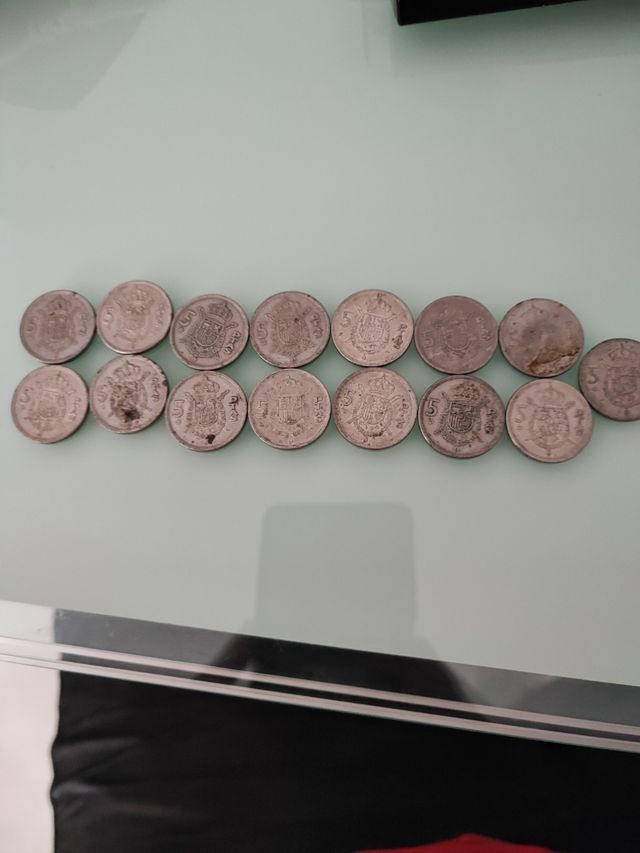 Monedas 5 pesetas 