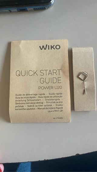 smartphone Wiko Power U20 Blu
