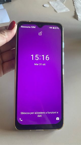 smartphone Wiko Power U20 Blu