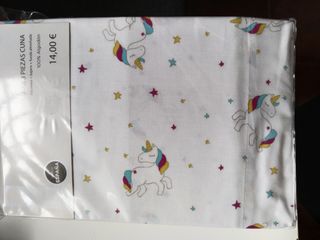 Vendo juego de sábanas cuna 3 piezas preguntar