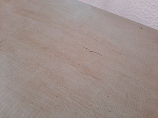 Baúl arcón-mesa auxiliar de madera