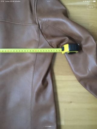 cazadora piel Burberry