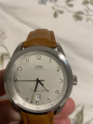 Oris acero automatico calendario 