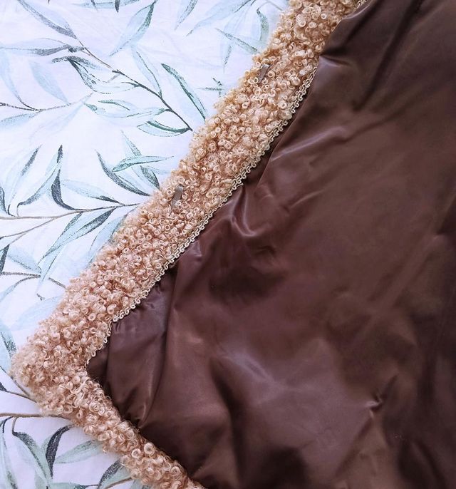 Abrigo de piel de peletería