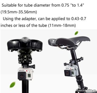 Suporte bicicleta gopro, sony SJ, Denver etc