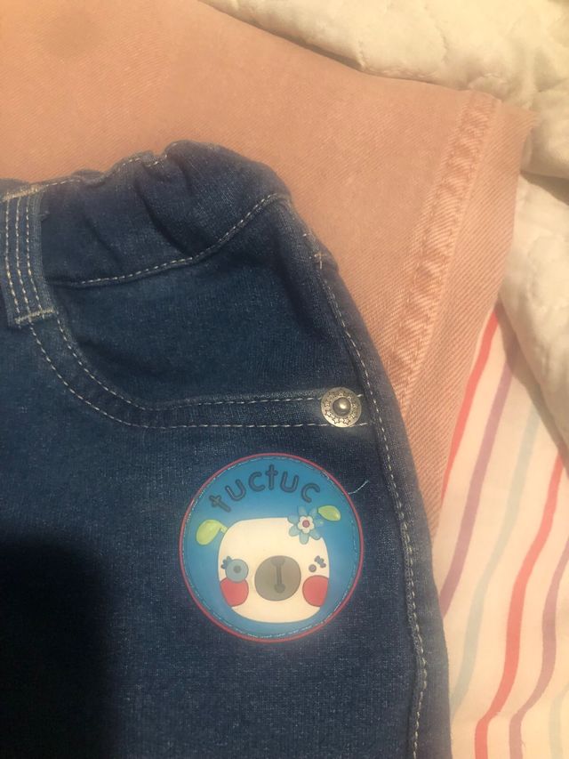 Falda vaquera niña Tuc Tuc talla 5 años