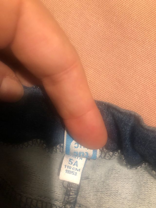 Falda vaquera niña Tuc Tuc talla 5 años