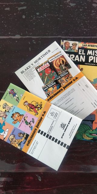 Cómics Blake y Mortimer