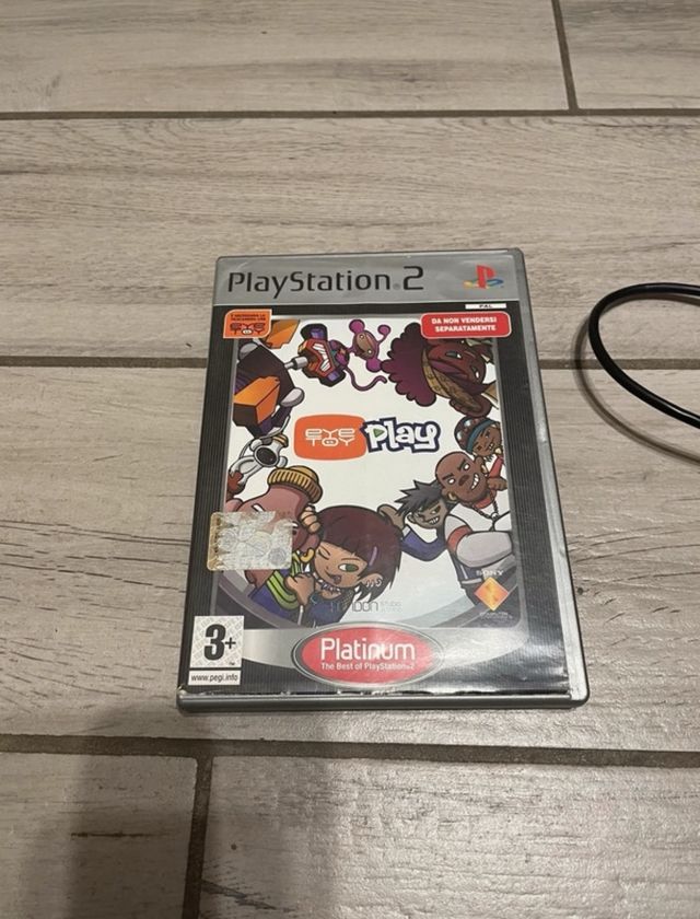 Gioco Eye Toys con camera PlayStation 2