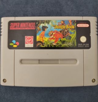 El libro de la selva Juego SNES PAL ESP