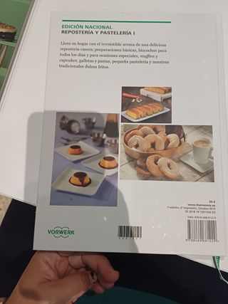 Libro  reposteria I thermomix
