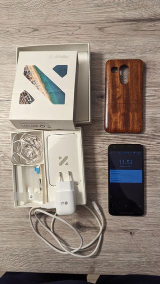Google Nexus 5x 32G bianco con accessori completo