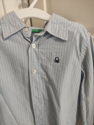 Dos camisas hermanos iguales talla 4 años