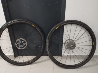 JUEGO DE RUEDAS MAVIC KSYRIUM PRO CARBON UST DISC