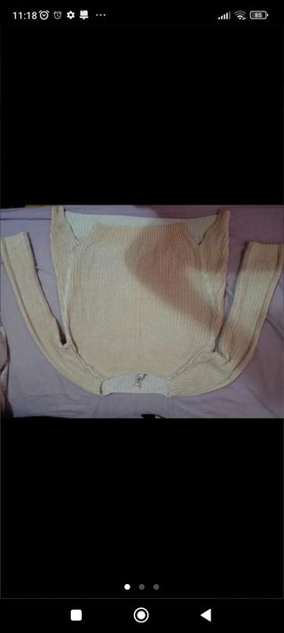 Jersey talla L rosa pull&bear