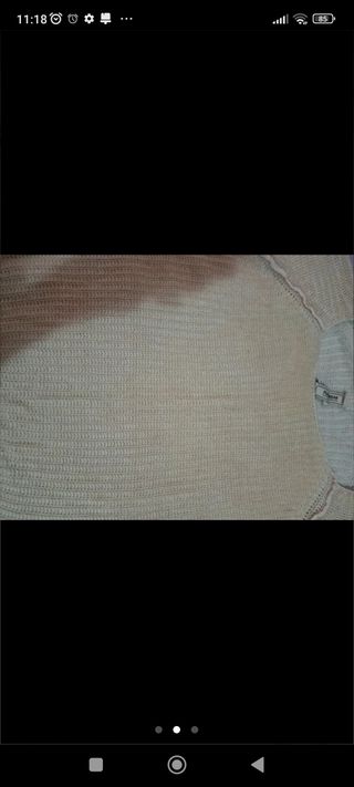 Jersey talla L rosa pull&bear