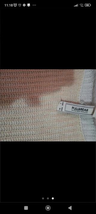 Jersey talla L rosa pull&bear