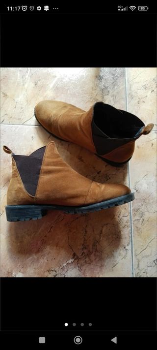 Botines Camel número 39
