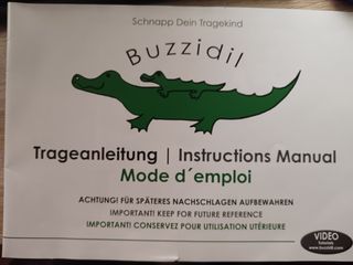 Mochila portabebé Buzzidil