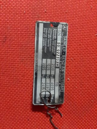 Bloque motor usado Mercedes OM 110 de inyeccion