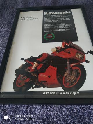 Kawasaki GPS 900 cuadros