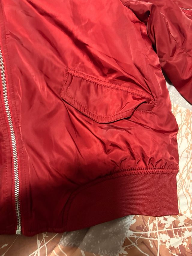 chaqueta pull and bear mujer bomber