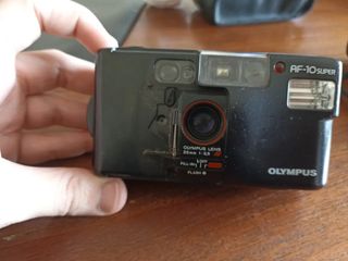 Cámara de fotos analógica Olympus Af10 super