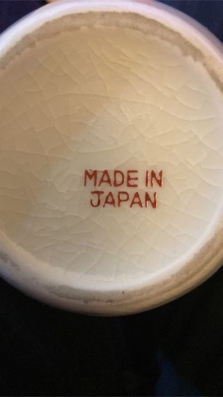 jarrón de porcelana japonés