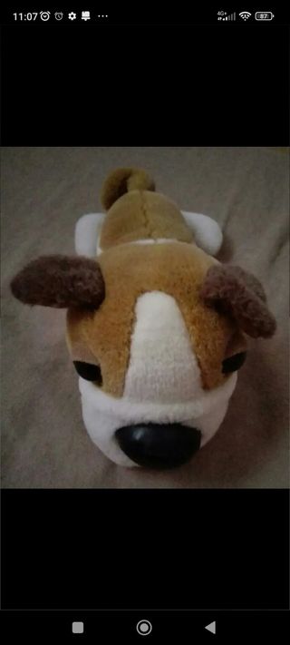 Peluche perro pequeño