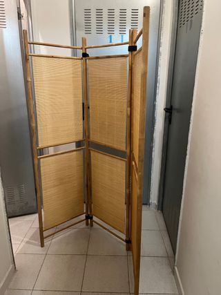 Biombo de bambú
