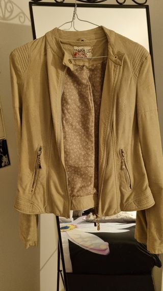 Giubbotto ecopelle donna