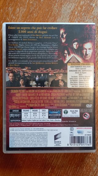 Film "Il codice Da Vinci" DVD