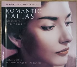 CD'S MARIA CALLAS DOBLES Y TRIPLE