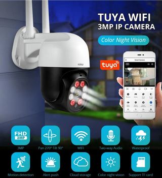 💯 Oferta Cámara exterior e interior wifi
