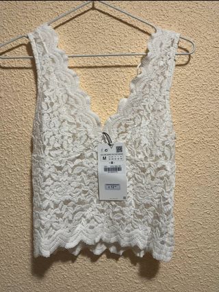top encaje