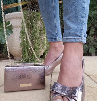 Conjunto Zapatos y Bolso de Fiesta