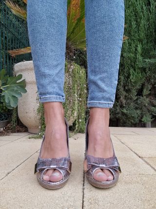 Conjunto Zapatos y Bolso de Fiesta